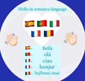 Romance languages are easy to learn for english speakers