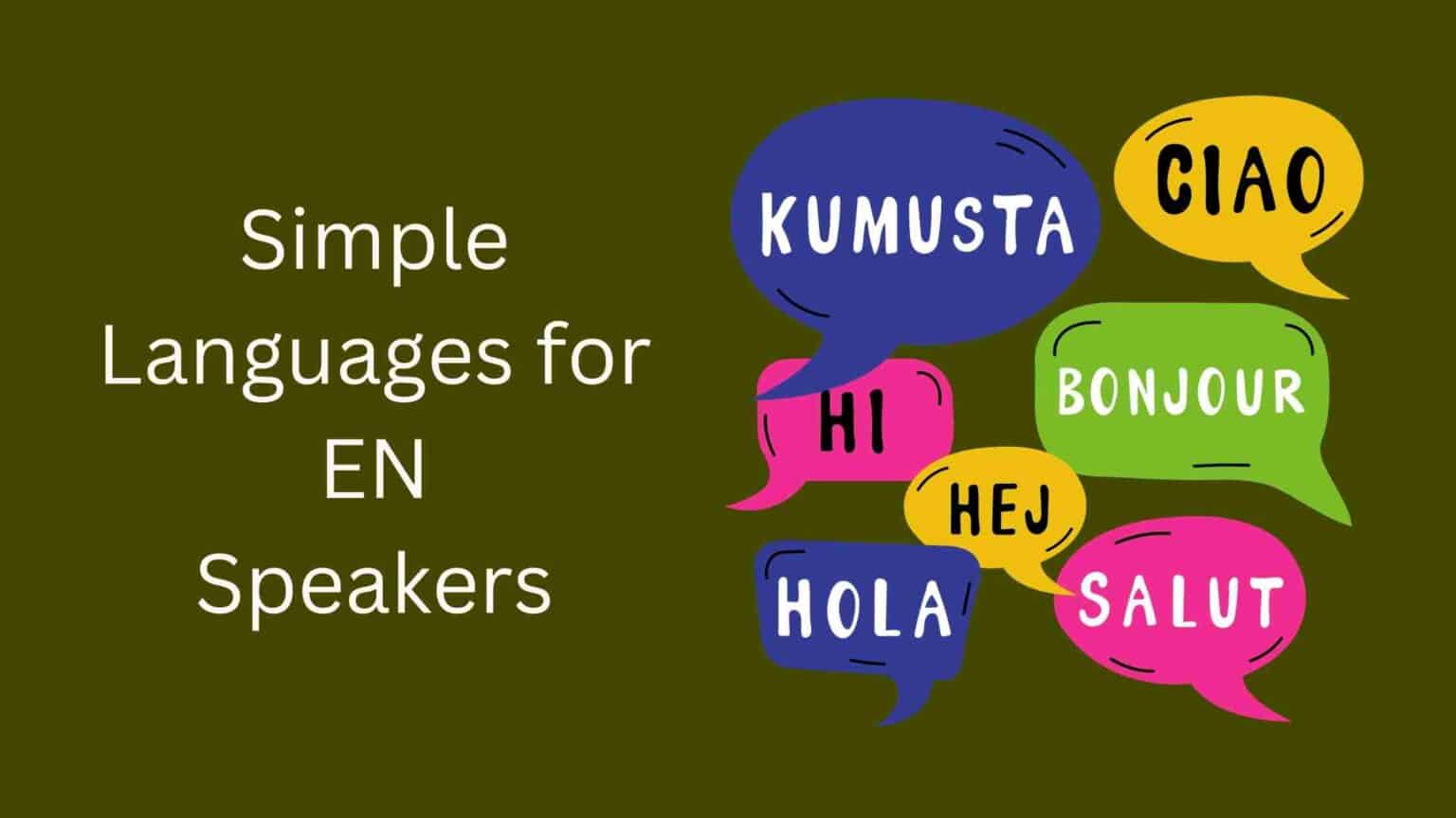 From Spanish to Swedish: Easy Languages to Learn for English Speakers ...