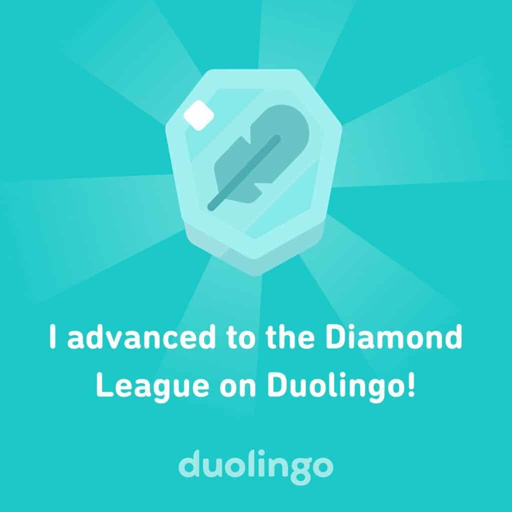 Duolingo - For those feeling extra competitive, we've added 5 brand-new  leagues to our Leaderboard! Leagues previously went up to Ruby, but now you  can advance to even higher ones. Do you